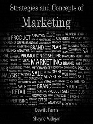 cover image of Strategies and Concepts of Marketing